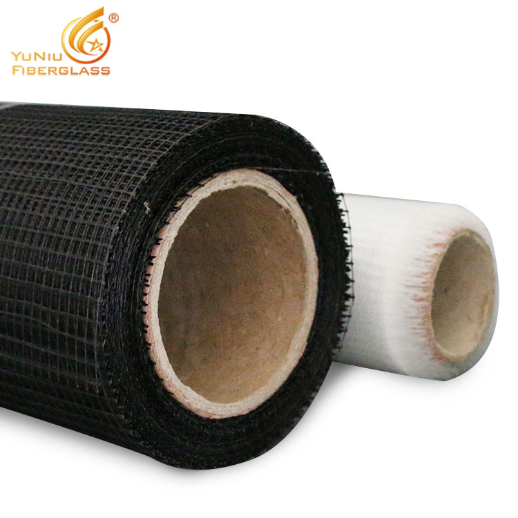 Malha de fibra de vidro resistente a álcalis de alto desempenho 60g para impermeabilização de telhado de asfalto pano de fibra