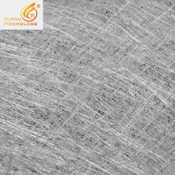Esteira de fibra de vidro de emulsão fosca de fibra de amostra grátis de alto desempenho/esteira de fibra de vidro em pó 