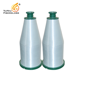 Fio de fibra de vidro texturizado 68tex preço à saída da fábrica para tecido de fibra de vidro