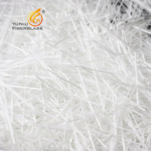  Produtos mais vendidos na China Fibras de vidro cortadas resistentes a álcalis de 24 mm para placa de gesso 