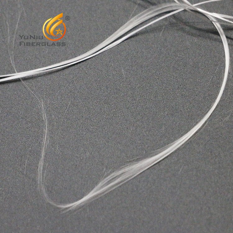 Fio de fibra de vidro não alcalino de 5,5um de diâmetro